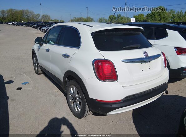 ZFBCFXDB3HP516794 2017 FIAT 500X Белый Задняя левая четверть