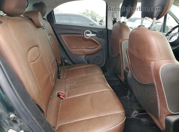 ZFBCFXDTXGP342374 2016 FIAT 500X Green Widok tylnych siedzeń