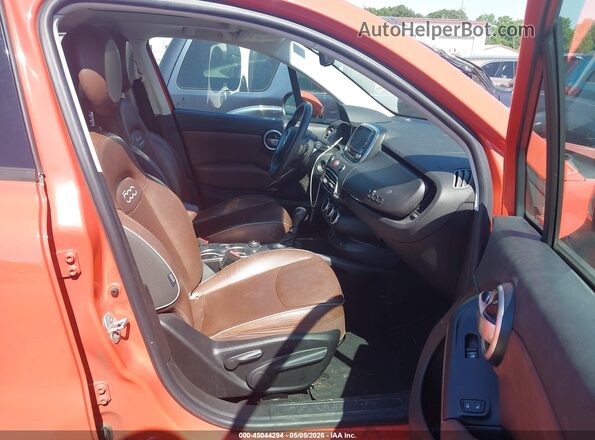ZFBCFXET7GP392177 2016 FIAT 500X Orange Սալոնի դիմացի տեսք
