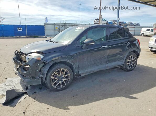 ZFBCFXET9GP445994 2016 FIAT 500X Черный Передняя левая четверть