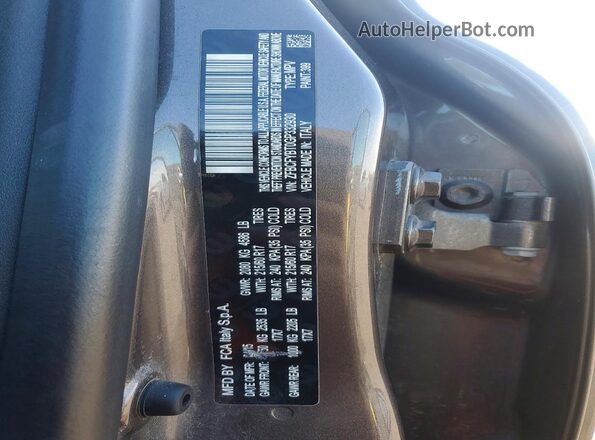ZFBCFYBT0GP332930 2016 FIAT 500X Gray Սալոնի 360 աստիճան տեսք