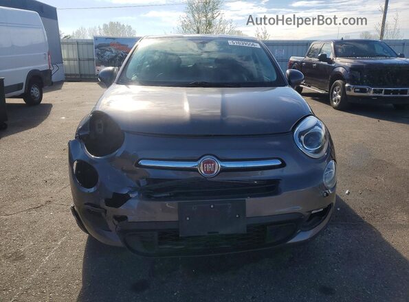 ZFBCFYBT0GP332930 2016 FIAT 500X Gray Դիմացի տեսք