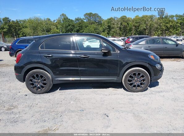 ZFBCFYCB7JP652598 2018 FIAT 500X Черный Вид задней части салона