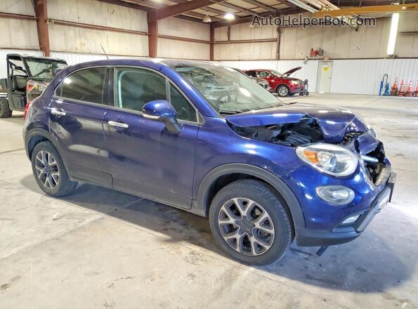 ZFBCFYCT0GP331606 2016 FIAT 500X Blue Передня права чверть