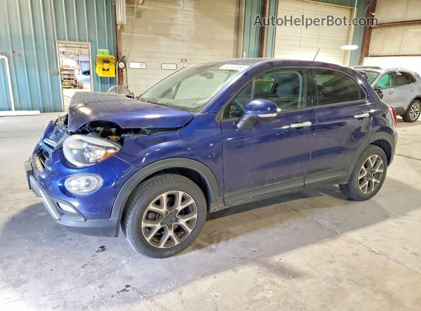 ZFBCFYCT0GP331606 2016 FIAT 500X Blue Передня ліва чверть