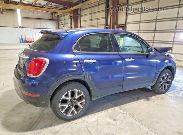 ZFBCFYCT0GP331606 2016 FIAT 500X Blue Задня права чверть
