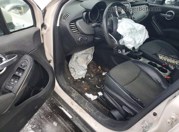 ZFBCFYCT1GP341363 2016 FIAT 500X Cream წინა პანელის ხედი