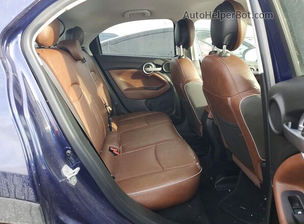 ZFBCFYET3GP408445 2016 FIAT 500X Blue Widok tylnych siedzeń