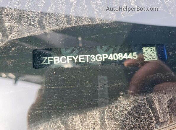 ZFBCFYET3GP408445 2016 FIAT 500X Blue Widok komory silnika