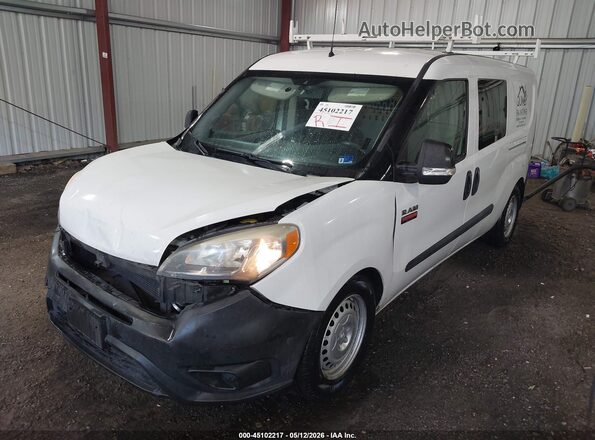 ZFBERFAB1H6G48413 2017 RAM PROMASTER CITY White Առջևի ձախ երեք քառորդ տեսարան
