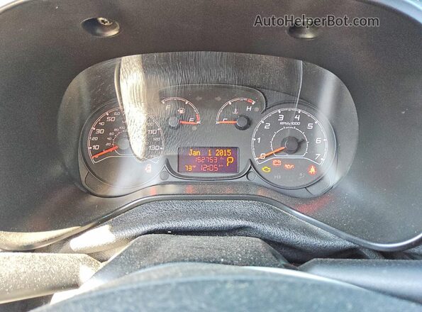 ZFBERFAT0G6C28830 2016 RAM PROMASTER Белый Вид щитка приборов