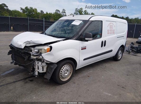 ZFBERFATXG6B21543 2016 RAM PROMASTER CITY Белый Передняя левая четверть