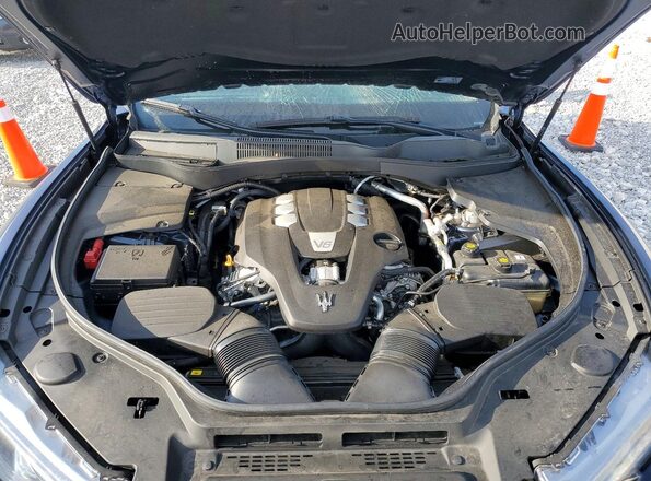 ZN661XUA2LX354485 2020 MASERATI LEVANTE Синий Вид подкапотного пространства