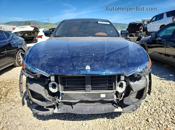 ZN661XUAXNX397247 2022 MASERATI LEVANTE Blue წინა ხედი