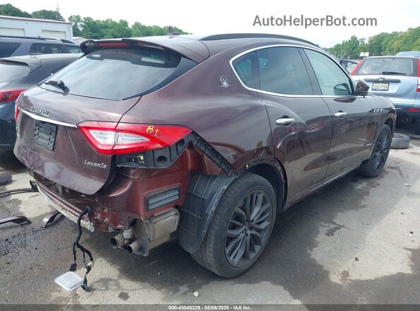 ZN661XUS0KX333979 2019 MASERATI LEVANTE Dark Brown Задня права чверть