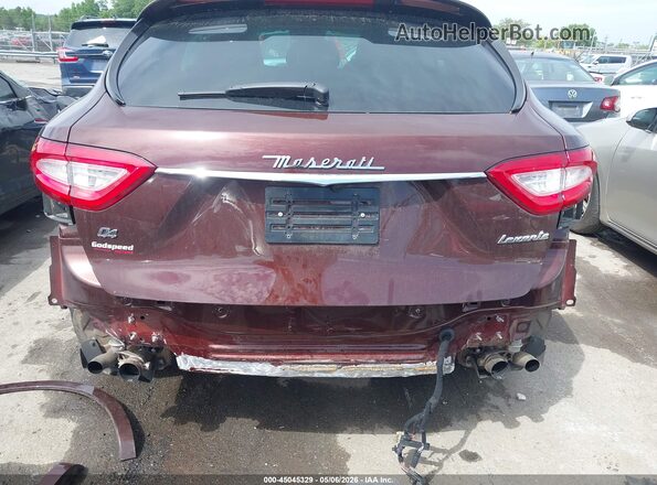 ZN661XUS0KX333979 2019 MASERATI LEVANTE Dark Brown Вид спереду