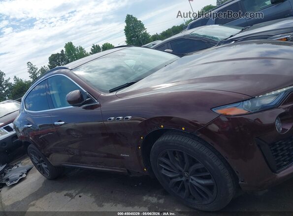 ZN661XUS0KX333979 2019 MASERATI LEVANTE Dark Brown Панорамний вид салону 360°