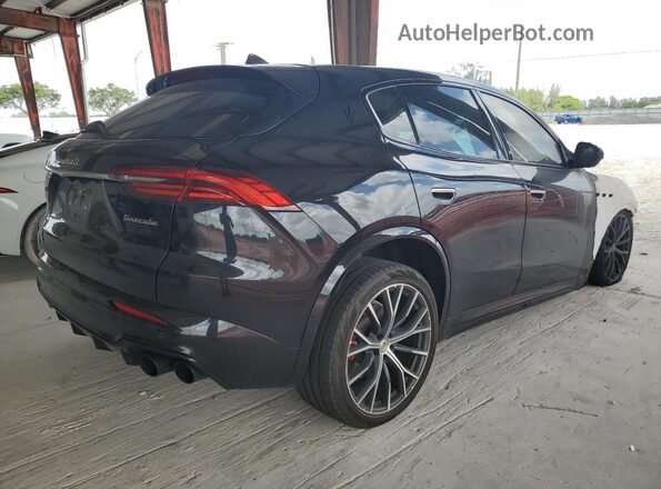 ZN682AVM8P7432138 2023 MASERATI GRECALE Black Задня права чверть