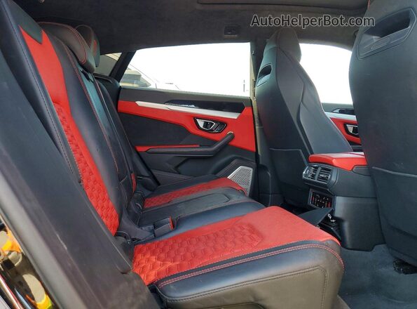 ZPBUA1ZL5KLA03245 2019 LAMBORGHINI URUS Black Widok wnętrza z tyłu