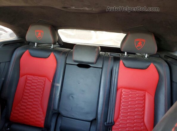 ZPBUA1ZL5KLA03245 2019 LAMBORGHINI URUS Black Widok tylnych siedzeń