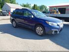 2017 Subaru Outback 2.5i Premium Blue vin: 4S4BSACC4H3312603