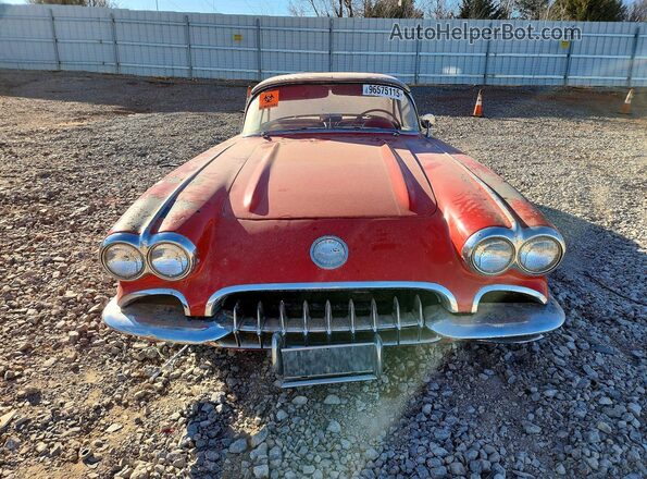 1960 CHEVROLET CORVETTE