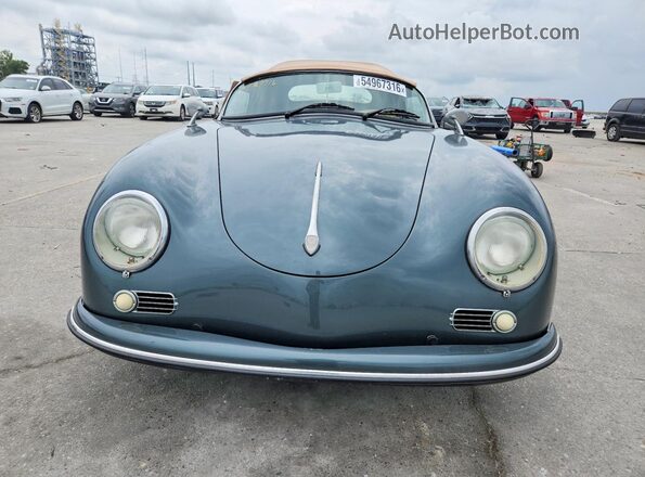 118988888 1968 PORSCHE SPEEDSTER Teal Front view