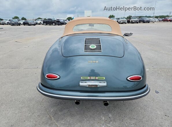 118988888 1968 PORSCHE SPEEDSTER Teal Rear view