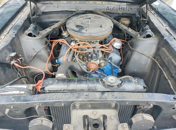 6T09A122579 1966 FORD MUSTANG Черный Вид подкапотного пространства