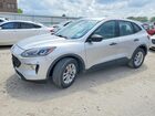 2020 Ford Escape S Silver vin: 1FMCU0F63LUA47027