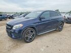 2019 Mercedes-benz Gle Coupe 43 Amg Синий vin: 4JGED6EB5KA150170