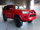 2017 Toyota 4runner Sr5 Premium Red vin: JTEBU5JR0H5437725