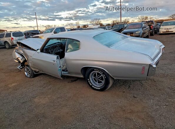 136370L163779 1970 CHEVROLET CHEVELLE Silver Tył lewy