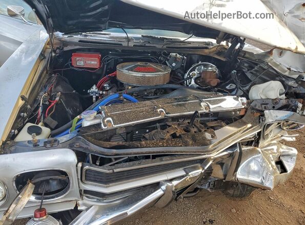 136370L163779 1970 CHEVROLET CHEVELLE Silver Widok wnętrza z tyłu