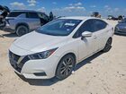 2021 Nissan Versa Sv White vin: 3N1CN8EV9ML825046