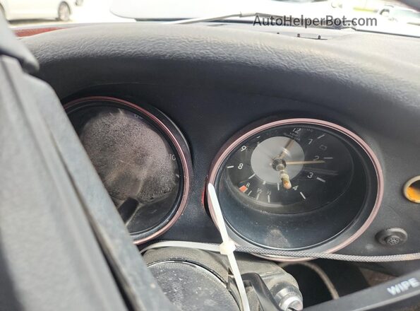 1442446341 1974 VOLKSWAGEN UK Black Widok zestawu wskaźników