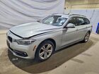 2016 Bmw 328 Xi Silver vin: WBA8G5C57GK442790
