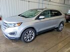 2018 Ford Edge Titanium Silver vin: 2FMPK4K91JBC22554