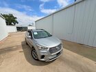 2017 Hyundai Santa Fe Se Silver vin: KM8SM4HF9HU204583