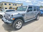 2020 Jeep Wrangler Unlimited Sport Silver vin: 1C4HJXDN3LW199271
