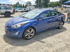 2016 Hyundai Elantra Limited Blue vin: 5NPDH4AE3GH723480
