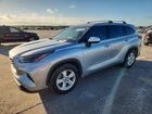 2022 Toyota Highlander L Silver vin: 5TDCZRAH1NS550632