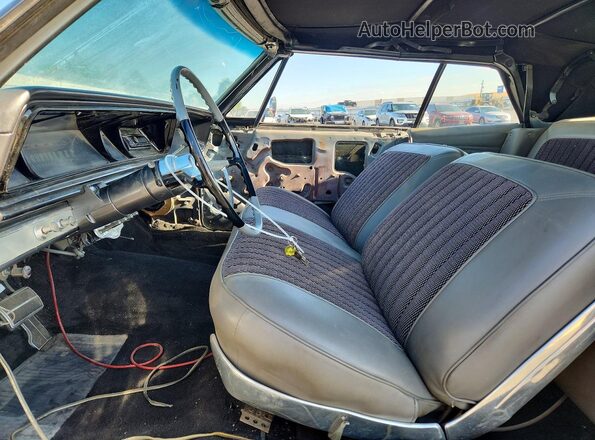 164676S261422 1966 CHEVROLET IMPALA Gray Вид салону спереду