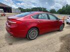 2017 Ford Fusion Se Красный vin: 3FA6P0HD7HR339479