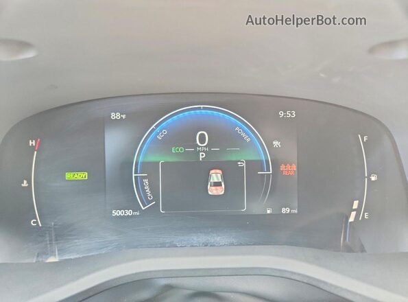 4T1DAACK9SU014195 2025 TOYOTA CAMRY Gray Вид щитка приладів