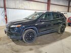 2016 Jeep Cherokee Latitude Black vin: 1C4PJMCBXGW284891