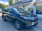 2018 Toyota Highlander Xle Black vin: 5TDJZRFH6JS558378