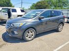 2019 Ford Escape Se Gray vin: 1FMCU0GDXKUB11477