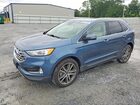 2019 Ford Edge Titanium Blue vin: 2FMPK3K95KBB11789