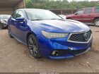 2018 Acura Tlx Tech   A-spec Pkgs Blue vin: 19UUB2F62JA010495